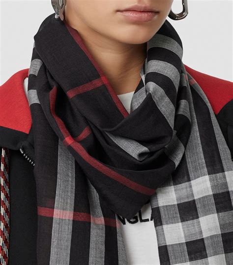 burberry style infinity scarf|burberry check wool scarf.